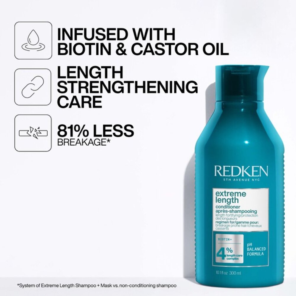 REDKEN EXTREME LEGNTH SHAMPOO AND CONDITIONER SET - Picture 2 of 3